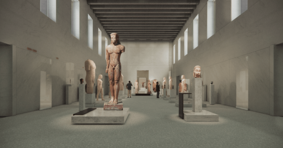 Βλέμμα με δυνατότητα 360° στα εκθέματα